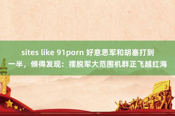 sites like 91porn 好意思军和胡塞打到一半，倏得发现：摆脱军大范围机群正飞越红海